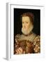 Elisabeth of Austria, Queen of France, Ca 1571-1572-François Clouet-Framed Giclee Print