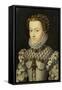 Elisabeth of Austria, Queen of France-Fran‡ois Clouet-Framed Stretched Canvas