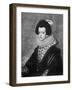 Elisabeth of Bourbon, Wife of King Philip IV of Spain, C1630-Diego Velazquez-Framed Giclee Print