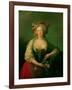 Elisabeth of France (1764-94) Called Madame Elizabeth, circa 1782-Elisabeth Louise Vigee-LeBrun-Framed Giclee Print