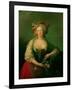 Elisabeth of France (1764-94) Called Madame Elizabeth, circa 1782-Elisabeth Louise Vigee-LeBrun-Framed Giclee Print