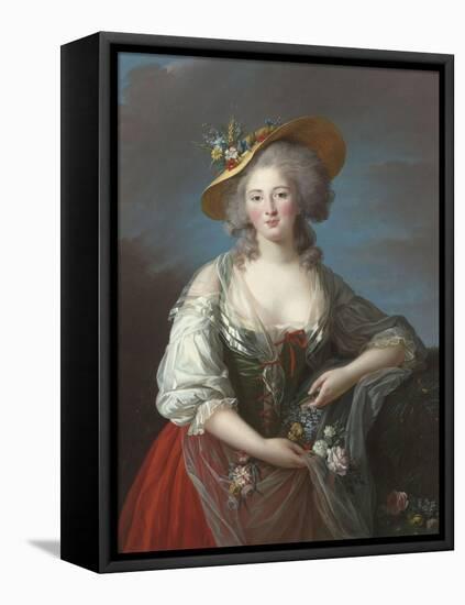 Elisabeth Philippine Marie Hélène de France, dite Madame Elisabeth-Elisabeth Louise Vigée-LeBrun-Framed Stretched Canvas