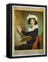 Elisabeth Vigee Le Brun (Nee Vigee) French Artist-Dumont-Framed Stretched Canvas