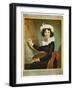 Elisabeth Vigee Le Brun (Nee Vigee) French Artist-Dumont-Framed Art Print