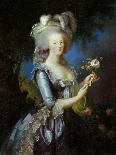 Queen Marie Antoinette with a Rose, 1783-Elisabeth Vigee Le Brun-Art Print