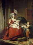 Queen Marie Antoinette with Her Children, 1787-Elisabeth Vigee Le Brun-Art Print