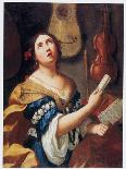 Melpomene, The Muse of Tragedy-Elisabetta Sirani-Giclee Print