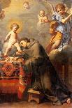 St. Anthony of Padua Adoring the Infant Christ-Elisabetta Sirani-Art Print