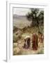 Elisha and the Shunamite woman - Bible-William Brassey Hole-Framed Giclee Print