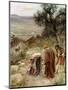 Elisha and the Shunamite woman - Bible-William Brassey Hole-Mounted Giclee Print