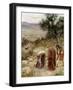 Elisha and the Shunamite woman - Bible-William Brassey Hole-Framed Giclee Print