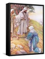 Elisha and the Shunammite-Arthur A. Dixon-Framed Stretched Canvas