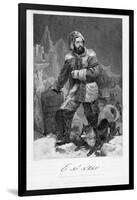 Elisha Kent Kane (1820-185), American Naval Surgeon and Arctic Explorer in Arctic Dress, 1862-Alonzo Chappel-Framed Giclee Print