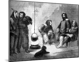 Elisha Kent Kane and His Companions in Greenland, C1855-null-Mounted Giclee Print