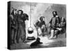 Elisha Kent Kane and His Companions in Greenland, C1855-null-Stretched Canvas