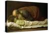 Elisha Raising the Son of the Shunamite, 1881-Frederick Leighton-Stretched Canvas