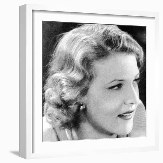 Elissa Landi, Italian Born Actress, 1934-1935-null-Framed Photographic Print