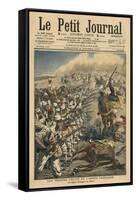 Elite Troops of French Army, French Foreign Legion in Morocco-French School-Framed Stretched Canvas