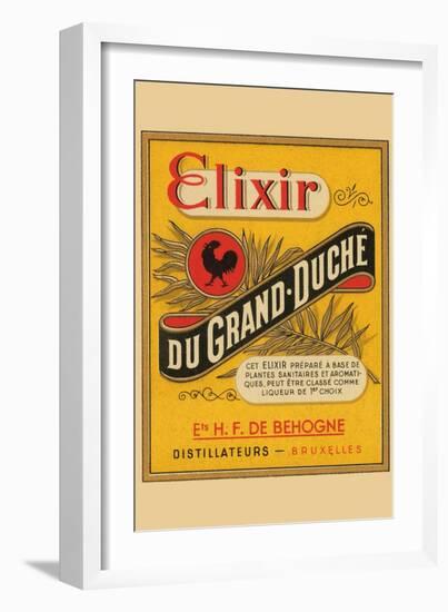 Elixir Du Grand - Duche-null-Framed Art Print