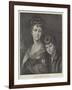 Eliza Anne Linley (Mrs Sheridan) and Her Brother-Thomas Gainsborough-Framed Giclee Print