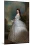 Elizabeth (1837-98), Empress of Austria, 1865-Franz Xaver Winterhalter-Mounted Giclee Print