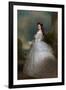 Elizabeth (1837-98), Empress of Austria, 1865-Franz Xaver Winterhalter-Framed Giclee Print