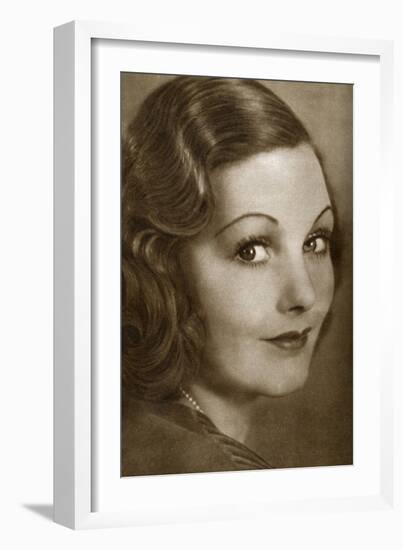 Elizabeth Allan, English Actress, 1933-null-Framed Giclee Print