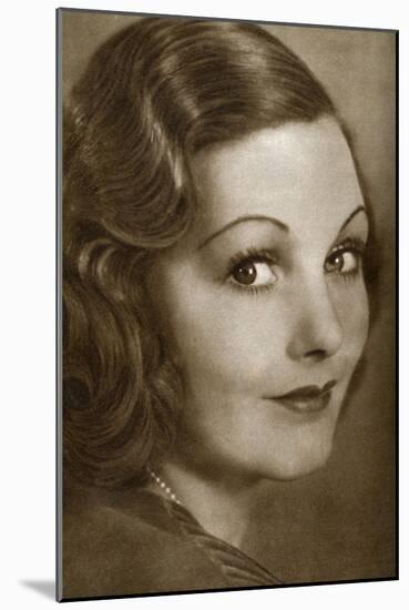 Elizabeth Allan, English Actress, 1933-null-Mounted Giclee Print