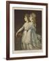 Elizabeth and Georgiana, Duchesses of Devonshire-Angelica Kauffmann-Framed Giclee Print