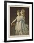 Elizabeth and Georgiana, Duchesses of Devonshire-Angelica Kauffmann-Framed Giclee Print