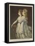 Elizabeth and Georgiana, Duchesses of Devonshire-Angelica Kauffmann-Framed Stretched Canvas