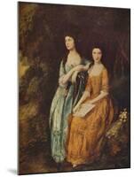 'Elizabeth and Mary Linley', c1772-Thomas Gainsborough-Mounted Giclee Print