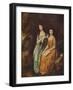 'Elizabeth and Mary Linley', c1772-Thomas Gainsborough-Framed Giclee Print