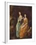 'Elizabeth and Mary Linley', c1772-Thomas Gainsborough-Framed Giclee Print