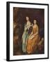 'Elizabeth and Mary Linley', c1772-Thomas Gainsborough-Framed Giclee Print