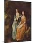 'Elizabeth and Mary Linley', c1772-Thomas Gainsborough-Mounted Giclee Print