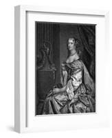 Elizabeth Bagot Dorset-Sir Peter Lely-Framed Art Print