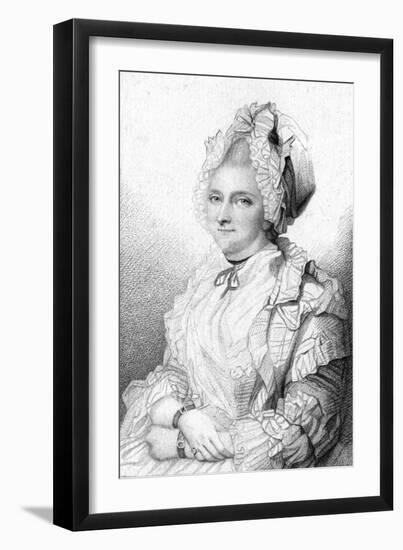 Elizabeth Baroness Lyttelton-Richard Cosway-Framed Art Print