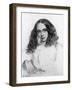 Elizabeth Barrett Browning, British Poet, 1859-Field Talfourd-Framed Giclee Print