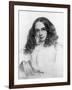 Elizabeth Barrett Browning, British Poet, 1859-Field Talfourd-Framed Giclee Print