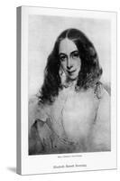 Elizabeth Barrett Browning, English Poet of the Victorian Era, Mid-19th Century-Field Talfourd-Stretched Canvas