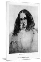 Elizabeth Barrett Browning, English Poet of the Victorian Era, Mid-19th Century-Field Talfourd-Stretched Canvas