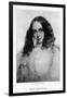 Elizabeth Barrett Browning, English Poet of the Victorian Era, Mid-19th Century-Field Talfourd-Framed Giclee Print