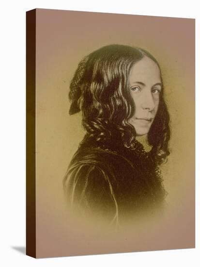 Elizabeth Barrett Browning, English Poet-Science Source-Stretched Canvas