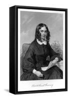 Elizabeth Barrett Browning-Alonzo Chappel-Framed Stretched Canvas