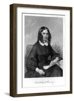 Elizabeth Barrett Browning-Alonzo Chappel-Framed Art Print