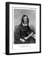 Elizabeth Barrett Browning-Alonzo Chappel-Framed Art Print