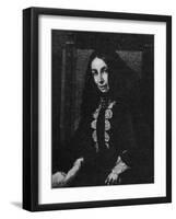 Elizabeth Barrett Browning-Michele Gordigiani-Framed Giclee Print