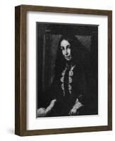 Elizabeth Barrett Browning-Michele Gordigiani-Framed Giclee Print