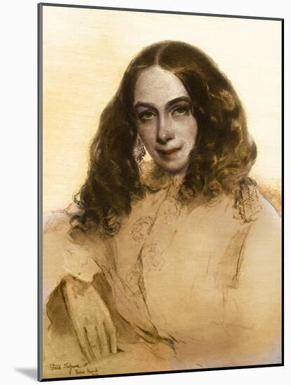 Elizabeth Barrett Browning-Field Talfourd-Mounted Giclee Print